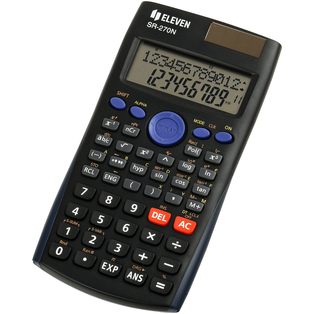 Калькулятор научный Eleven "SR-270N", черный
