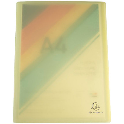 Папка c файлами "Chromaline Pastel", 40 карманов, ассорти - 2