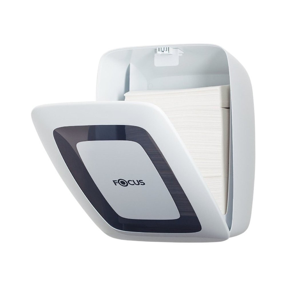 Диспенсер Focus для полотенец листовых, белый - 4