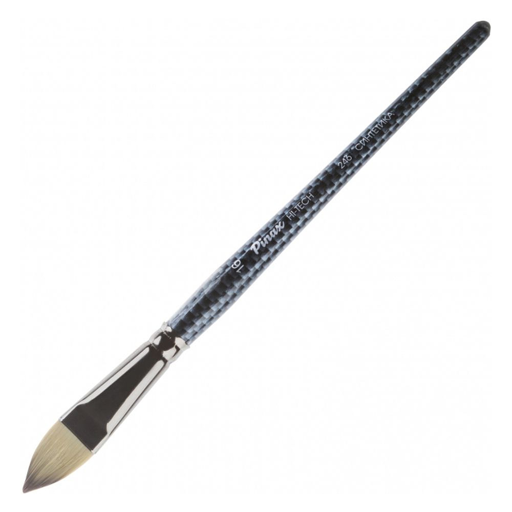 Кисть для рисования "Pinax Artists HI-TECH", синтетика, "кошачий язык", №8