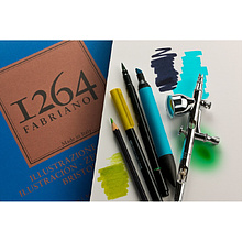 Блок-склейка бумаги для графики "Fabriano. 1264", 29,7х42 см, 200 г/м2, 50 листов