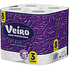 Бумага туалетная "Veiro Home Professional", 3 слоя, 8 рулонов - 3
