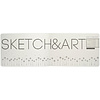 Скетчбук "Sketch&Art. Horizont", 25x17.9 см, 200 г/м2, 48 листов, красный - 5