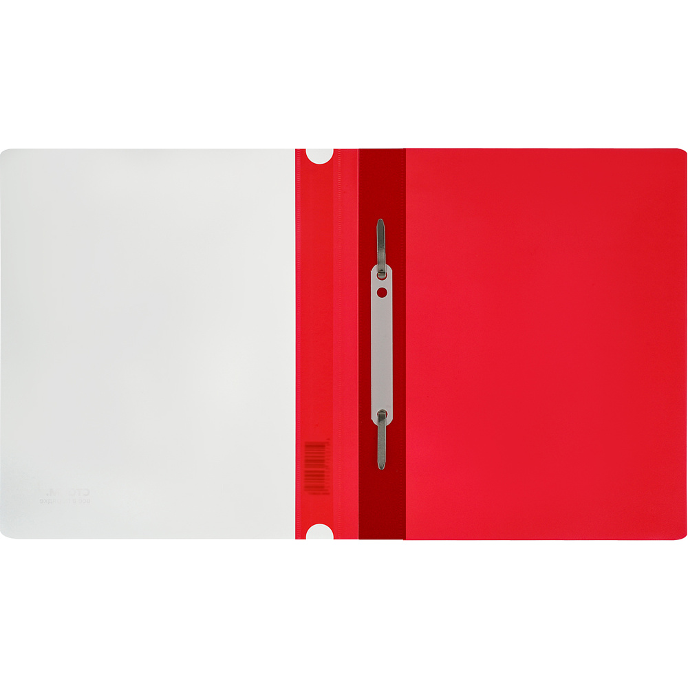 Папка скоросшиватель "Стамм", А5, красный - 2