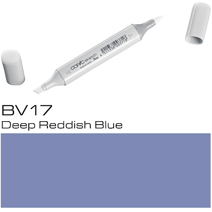 Маркер перманентный "Copic Sketch", BV-17 глубокий красновато-синий