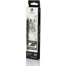 Карандаш чернографитный "Artea", 5H