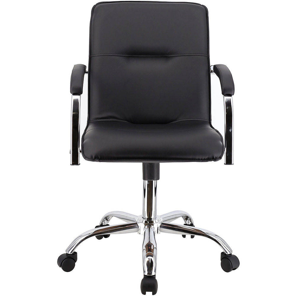 Кресло для персонала EverProf "Samba GTP", экокожа, металл, черный - 3