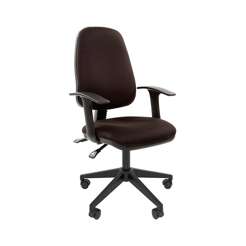 Кресло для персонала "CHAIRMAN 661", ткань, металл, черный