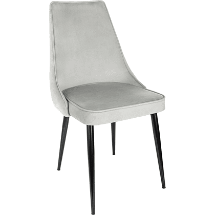 Стул Бюрократ "CH-K4", ткань, светло-серый, металл