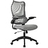 Кресло для руководителя Бюрократ Sigma 1 сетка, ткань, серый