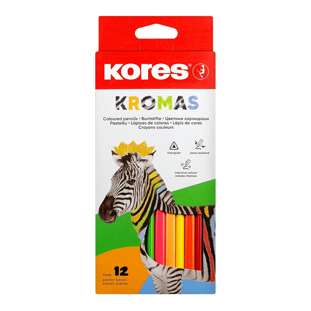 Цветные карандаши "Kromas", 12 цветов