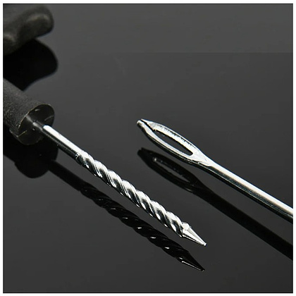 Комплект для ремонта шин Deli YS EDL120001, 7 предметов, черный - 3