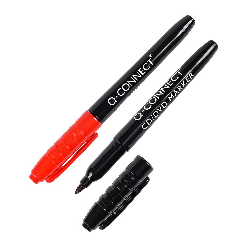 Маркер перманентный "KF023" для CD, черный - 2