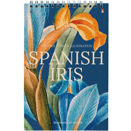 Блокнот "Цветы. Паттерн", A5, 40 листов, в клетку, ассорти - 3