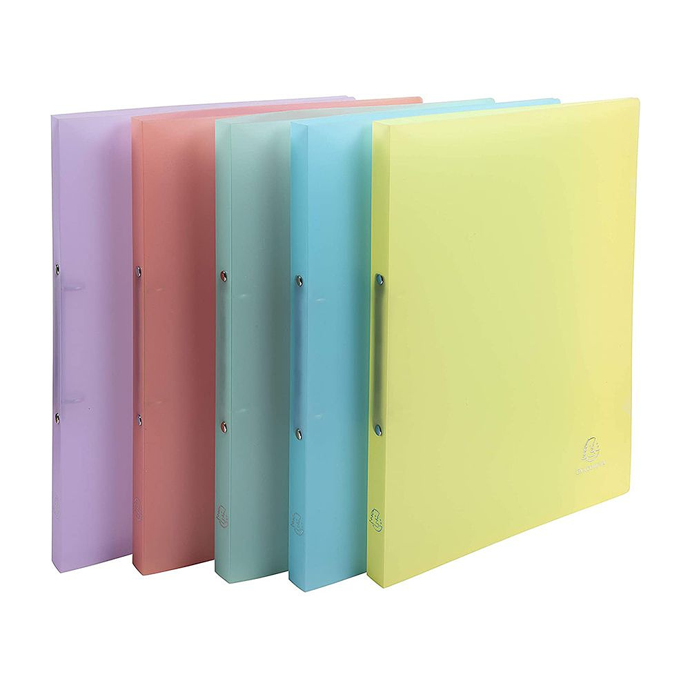 Папка на кольцах "Chromaline Pastel", 2 кольца, 20 мм, ассорти