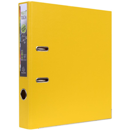 Папка-регистратор "Exacompta", A4, 50 мм, ПВХ, желтый