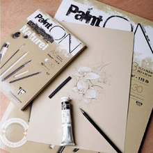 Блок-склейка "Paint'On" Naturel, А4, 250 г/м2, 30 листов