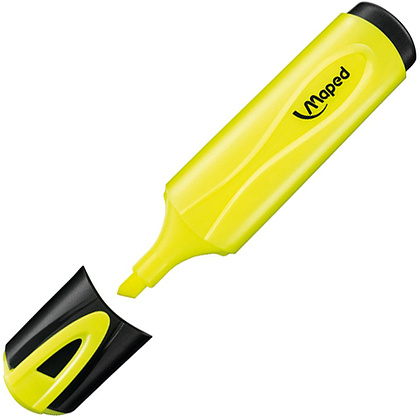 Маркер текстовый Maped "Fluo Peps", желтый - 2