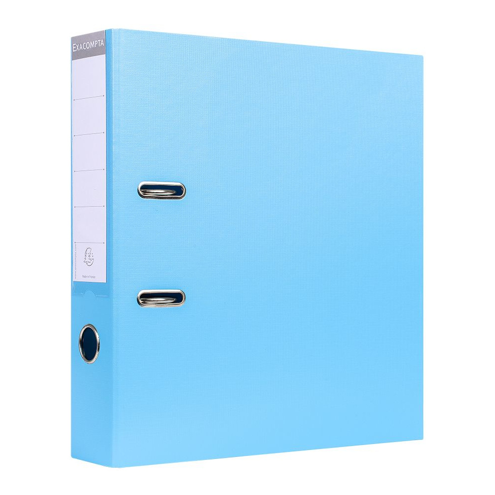 Папка-регистратор, A4, 70 мм, ПВХ, голубой