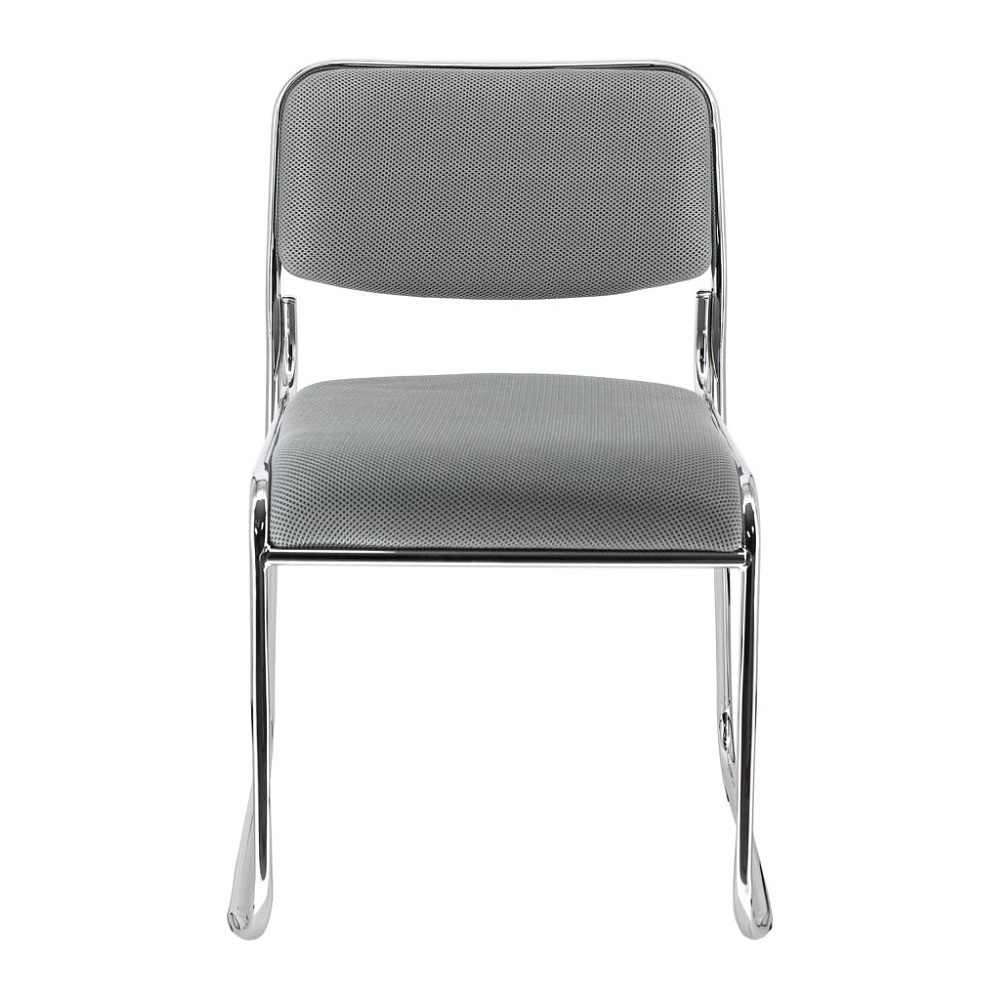 Стул для посетителей EVERPROF "Fix", ткань, металл, темно-серый - 2