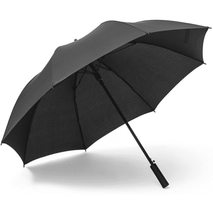 Зонт-трость "99130", 122 см, черный