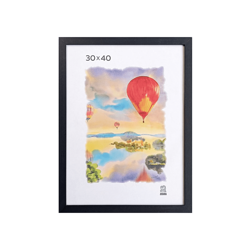 Фоторамка "П1-108 Zebra", 30х40, черный