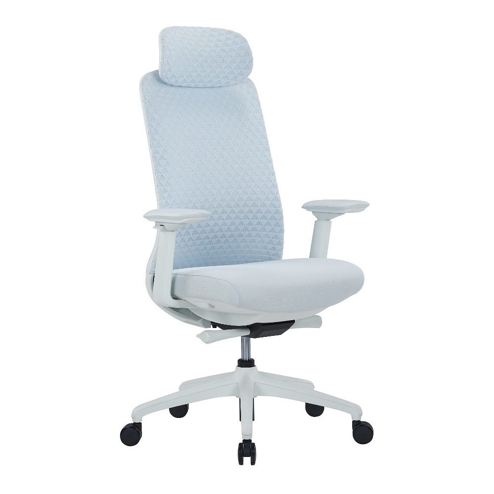 Кресло эргономичное SitZone CH-531A -BS ткань, пластик, белый