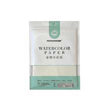 Бумага для акварели "Potentate", хлопок, горячий пресс