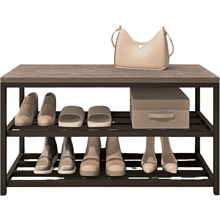 Обувница ALLERD 2 RION, черный муар