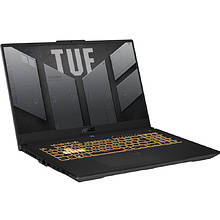 Ноутбук ASUS TUF Gaming F17 FX707VJ-HX042, 16GB, DOS, мышь, рюкзак, серый