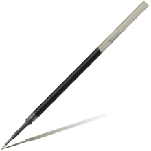 Стержень-роллер "Pentel EnerGel", 0.5 мм, 110 мм, черный