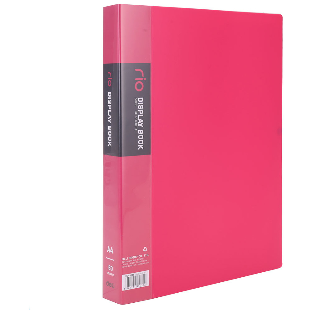 Папка с файлами "Deli", 60 карманов, ассорти - 2