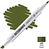Маркер перманентный двусторонний "Sketchmarker", G30 зеленый оливковый