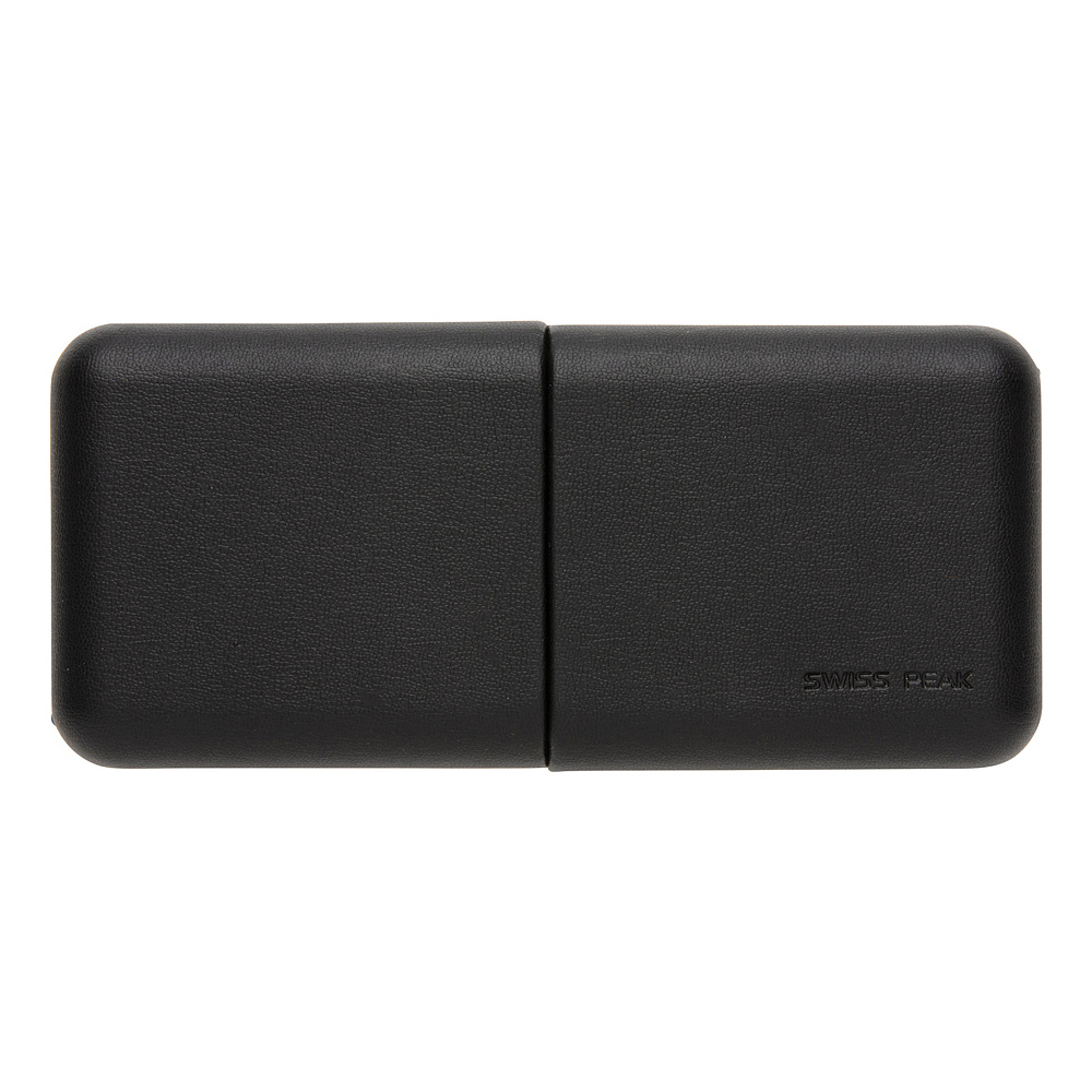 Набор ручек "Swiss Peak Deluxe": ручка шариковая автоматическая и роллер, черный - 6