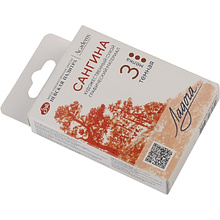 Сангина "Ладога", набор мелков, 3 цвета, темная