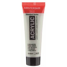 Краски акриловые "Amsterdam", 822 зеленый перламутровый, 20 мл, туба