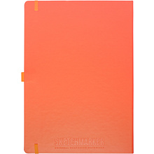 Скетчбук "Sketchmarker", 21x29,7 см, 140 г/м2, 80 листов, неоновый коралл