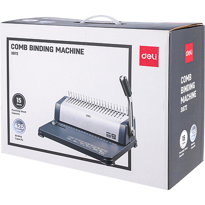 Перфобиндер Deli Plastic Binder "3872" - 4