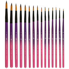 Кисть "Decola", двухцветная, синтетика, круглая, №1