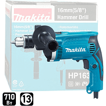 Дрель MAKITA HP1630, 710 Вт, ЗП 1.5-13 мм