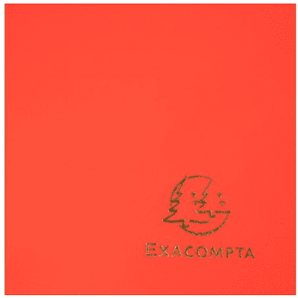 Папка на резинках "Exacompta", A4, 15 мм, полипропилен, красный - 4