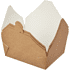 Контейнер бумажный, 950 мл, Fold Box, 170/135х155/120х50, 40 шт, крафт