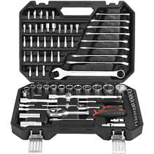 Набор инструмента 1/4", 1/2" Deli RS EDQ45082