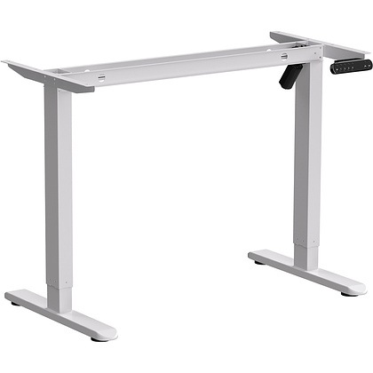 Каркас стола с электроприводом одномоторный AOKE, Well Desk BASIC, белый (AK-LCSM01ST-M60)