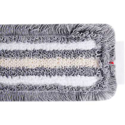 Насадка для плоской швабры комбинированная 43x11 см, языки-кнопки - 3