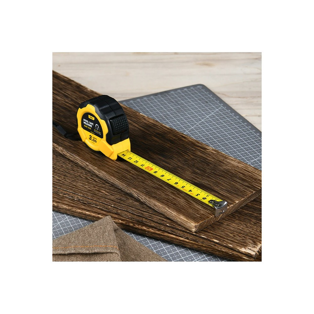 Рулетка Deli YS EDL3795, 3 м х 16 мм, желтый, черный - 8