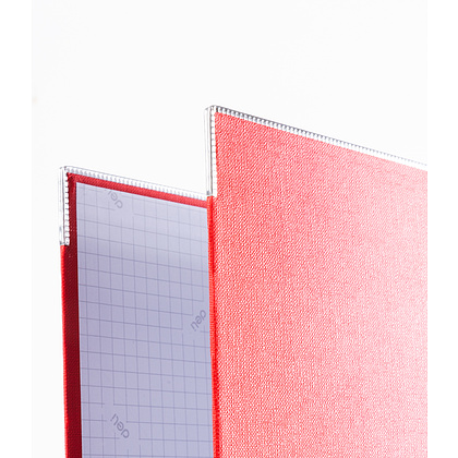 Папка-регистратор "Deli", А4, 75 мм, красный - 3