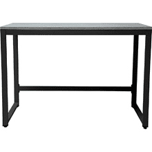 Стол письменный ALLERD RION, черный муар, Бетон