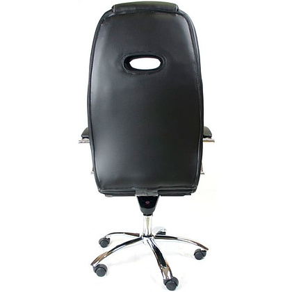Кресло для руководителя EVERPROF "DRIFT PU", экокожа, металл, черный - 4