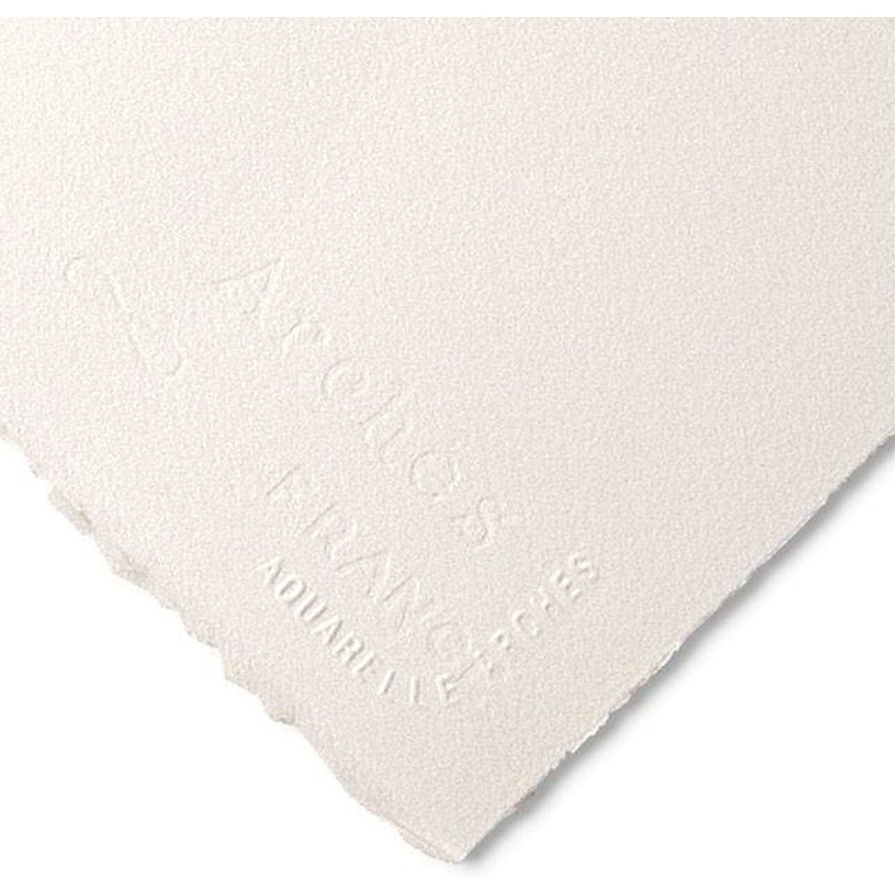 Блок-склейка бумаги для акварели "Arches", 23x31 см, 300 г/м2, 12 листов - 2